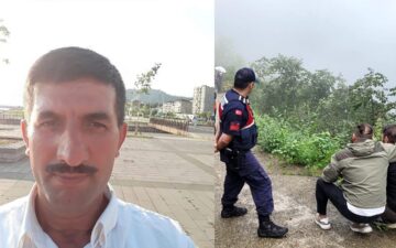 Trabzon heyelan